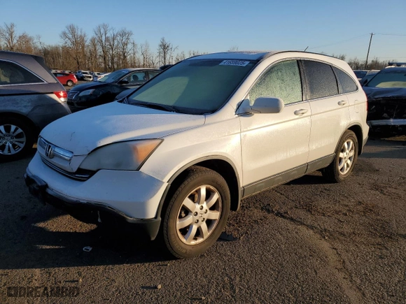 2008 Honda CR-V EX-L with VIN JHLRE48708C064666, listed as a Copart auction lot 41659025 with 216,809 mi miles and Salvage Title. Bid and sale history available at carsss.com. Image 1.