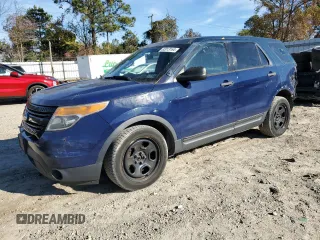 2014 Ford Utility Police Interceptor with VIN 1FM5K8AR1EGB96343, listed as a Copart auction lot 82013164 with 171,240 mi miles and Salvage Title. Bid and sale history available at carsss.com. Image 1.