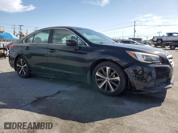 2016 Subaru Legacy Limited with VIN 4S3BNAL69G3049254, listed as a Copart auction lot 52939755 with 116,560 mi miles and Salvage title. Bid and sale history available at DreamBid. Image 4.