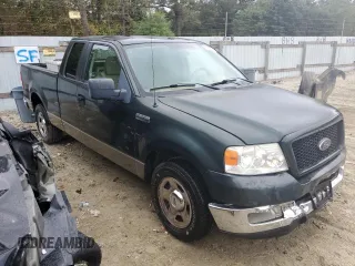 2005 Ford F-150 XLT with VIN 1FTPX12555NA44398, listed as a Copart auction lot 73512074 with 126,076 mi miles and Salvage Title. Bid and sale history available at carsss.com. Image 4.