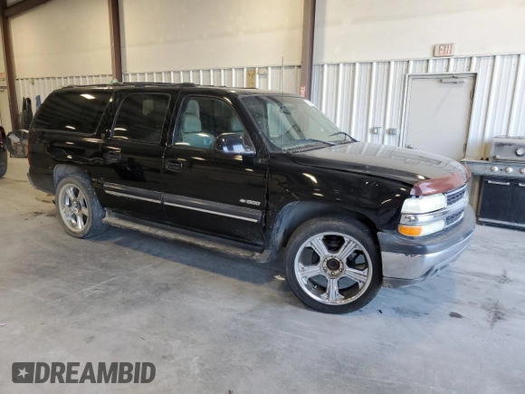 2000 Chevrolet Suburban LT with VIN 3GNEC16TXYG110718, listed as a Copart auction lot 74734314 with 208,488 mi miles and Salvage Title. Bid and sale history available at carsss.com. Image 4.