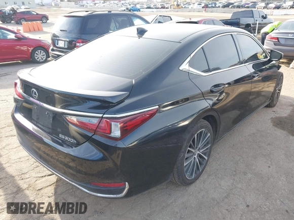 2023 Lexus ES with VIN 58ADA1C10PU026937, listed as a IAAI auction lot 41924903 with 135,947 mi miles. Bid and sale history available at carsss.com. Image 4.