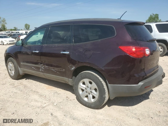 2010 Chevrolet Traverse LS with VIN 1GNLREED6AS129417, listed as a Copart auction lot 53365425 with 0 mi miles and Clean Title. Bid and sale history available at carsss.com. Image 2.