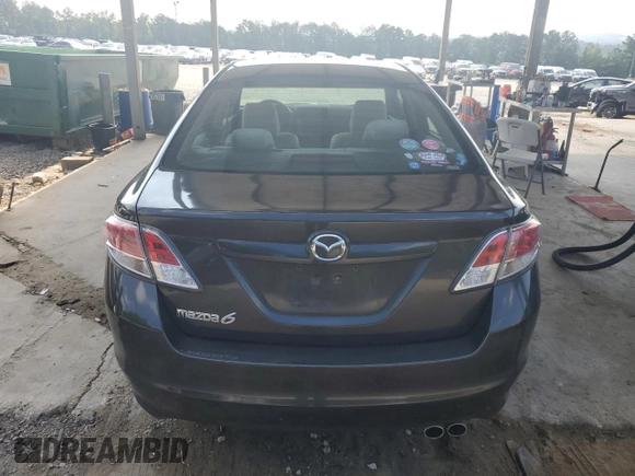 2012 Mazda 6 i Sport with VIN 1YVHZ8BHXC5M16813, listed as a Copart auction lot 59563595 with 121,133 mi miles and Salvage title. Bid and sale history available at DreamBid. Image 6.