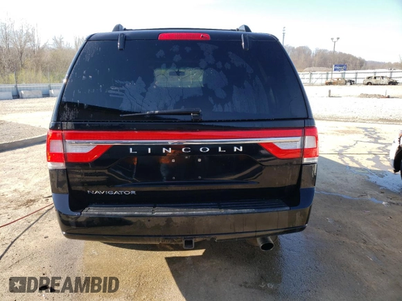 2017 Lincoln Navigator Select with VIN 5LMJJ2HT0HEL08384, listed as a Copart auction lot 51129365 with 101,264 mi miles and Salvage title. Bid and sale history available at DreamBid. Image 6.