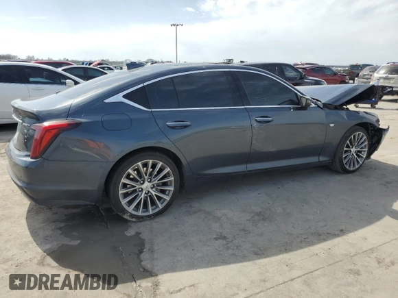 2020 Cadillac CT5 Premium Luxury z VIN 1G6DN5RK4L0118905, wystawiony jako Copart lot #48889445 z przebiegiem 72 376 mil mil oraz Szkoda całkowita • Salvage title. Historia ofert i sprzedaży dostępna na DreamBid. Obrazek 3.