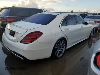 2020 Mercedes-Benz S-Class S 450 with VIN WDDUG6GB1LA504066, listed as a Copart auction lot 74621754 with 0 mi miles and Non Repairable. Bid and sale history available at carsss.com. Image 3.