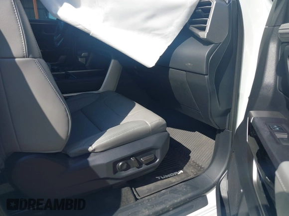 2023 Toyota Tundra Limited with VIN 5TFJA5DB1PX078704, listed as a IAAI auction lot 41997320 with 40,899 mi miles and . Bid and sale history available at DreamBid. Image 5.