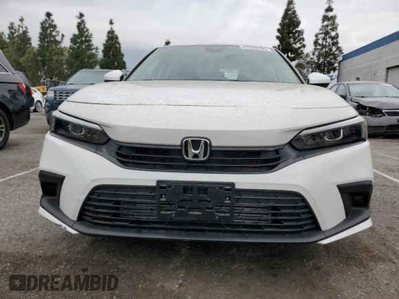 2023 Honda Civic Sedan EX with VIN 2HGFE1F7XPH304448, listed as a Copart auction lot 47848705 with 1,838 mi miles and Salvage Title. Bid and sale history available at carsss.com. Image 5.