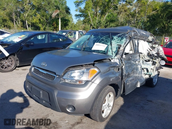 2011 Kia Soul + with VIN KNDJT2A2XB7288532, listed as a IAAI auction lot 38852336 with Not Provided miles and . Bid and sale history available at DreamBid. Image 2.