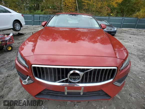 2019 Volvo S60 Inscription with VIN 7JRA22TL2KG013795, listed as a Copart auction lot 72384163 with 47,057 mi miles. Bid and sale history available at carsss.com. Image 5.