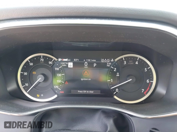 2022 Jaguar F-Pace S with VIN SADCJ2EX4NA700492, listed as a IAAI auction lot 42702992 with 24,716 mi miles and . Bid and sale history available at DreamBid. Image 7.