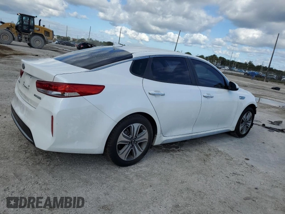 2017 Kia Optima Hybrid EX with VIN KNAGU4LE0H5017619, listed as a Copart auction lot 77137684 with 110,744 mi miles and Salvage Title. Bid and sale history available at carsss.com. Image 3.
