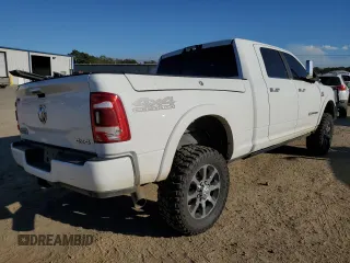 2021 Ram 2500 Longhorn with VIN 3C6UR5PL6MG626147, listed as a Copart auction lot 69408753 with 52,363 mi miles and Salvage title. Bid and sale history available at DreamBid. Image 3.