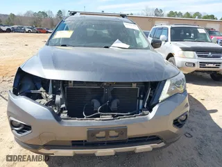 2019 Nissan Pathfinder S with VIN 5N1DR2MM3KC623917, listed as a IAAI auction lot 41661193 with 92,345 mi miles. Bid and sale history available at carsss.com. Image 12.