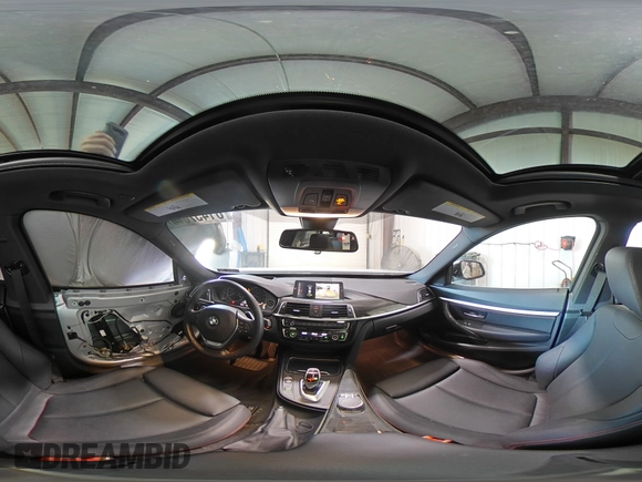 2018 BMW 3 Series 330i xDrive with VIN WBA8Z9C52JG828741, listed as a Copart auction lot 61457015 with 87,064 mi miles and Salvage title. Bid and sale history available at DreamBid. Image 14.