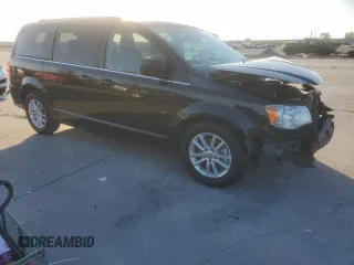 2018 Dodge Grand Caravan SXT with VIN 2C4RDGCG5JR300850, listed as a Copart auction lot 51983355 with Not Provided miles and Salvage Title. Bid and sale history available at DreamBid. Image 4.