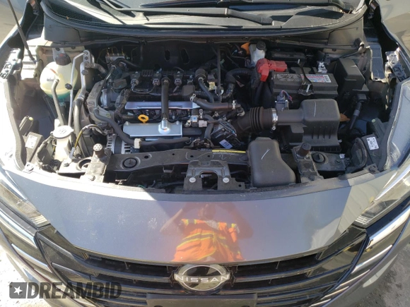 2024 Nissan Versa S with VIN 3N1CN8DV4RL896356, listed as a Copart auction lot 48906475 with 5,831 mi miles and Clean Title. Bid and sale history available at DreamBid. Image 11.