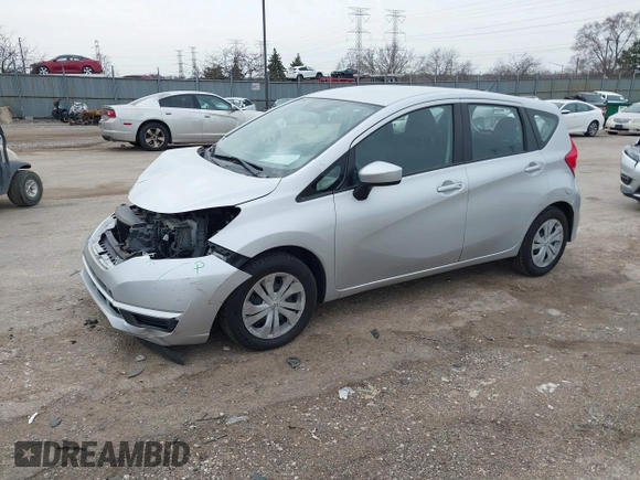 2019 Nissan Note SV z VIN 3N1CE2CP3KL363503, wystawiony jako IAAI lot #41811652 z przebiegiem 91 101 mil mil oraz . Historia ofert i sprzedaży dostępna na DreamBid. Obrazek 2.
