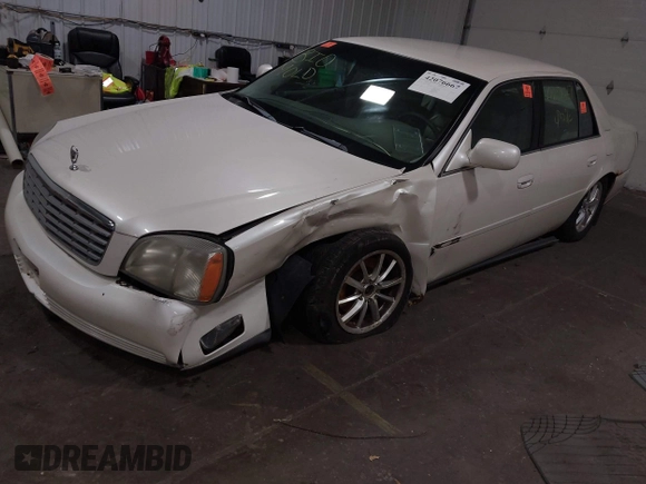 2003 Cadillac DeVille with VIN 1G6KD54Y63U178022, listed as a IAAI auction lot 42076667 with 141,863 mi miles. Bid and sale history available at carsss.com. Image 17.
