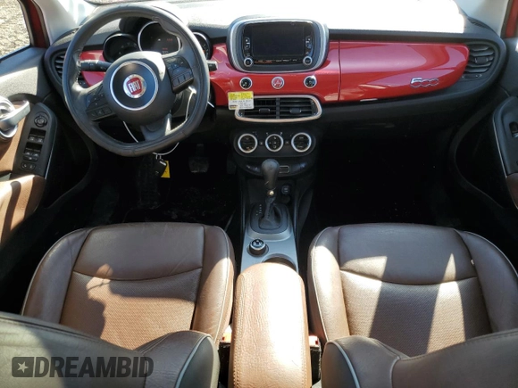 2016 FIAT 500X Lounge z VIN ZFBCFXDT1GP399997, wystawiony jako Copart lot #47788035 z przebiegiem 107 627 mil mil oraz Czysty tytuł • Clean title. Historia ofert i sprzedaży dostępna na DreamBid. Obrazek 8.