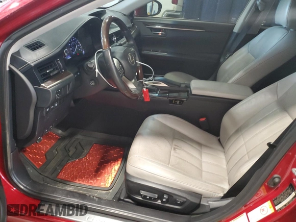 2018 Lexus ES with VIN 58ABK1GG4JU091445, listed as a Copart auction lot 49763695 with 131,905 mi miles and Salvage Title. Bid and sale history available at carsss.com. Image 7.