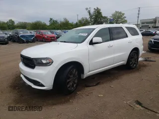2018 Dodge Durango GT with VIN 1C4RDJDG7JC452018, listed as a Copart auction lot 58221675 with 90,334 mi miles and Salvage title. Bid and sale history available at DreamBid. Image 1.