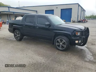 2013 Honda Ridgeline Sport with VIN 5FPYK1F72DB016478, listed as a Copart auction lot 55953095 with 163,435 mi miles and Salvage title. Bid and sale history available at DreamBid. Image 4.