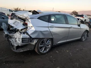 2018 Honda Clarity Plug-In Hybrid Touring with VIN JHMZC5F31JC006417, listed as a Copart auction lot 86127594 with Not Provided miles and Salvage Title. Bid and sale history available at carsss.com. Image 3.