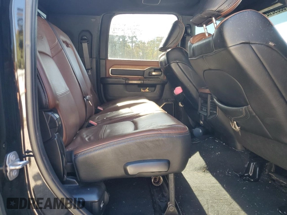 2019 Ram 3500 Longhorn with VIN 3C63RRNL7KG536797, listed as a Copart auction lot 83592624 with 0 mi miles and Non Repairable. Bid and sale history available at carsss.com. Image 10.