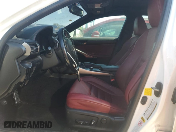 2016 Lexus IS 350 with VIN JTHCE1D21G5011696, listed as a Copart auction lot 56164095 with 66,030 mi miles and Salvage title. Bid and sale history available at DreamBid. Image 7.