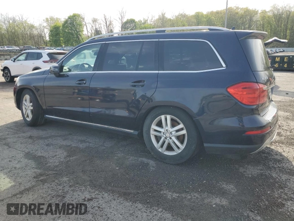 2013 Mercedes-Benz GL 450 z VIN 4JGDF7CE2DA246396, wystawiony jako Copart lot #54966615 z przebiegiem 192 598 mil mil oraz Tytuł czysty. Historia ofert i sprzedaży dostępna na DreamBid. Obrazek 2.