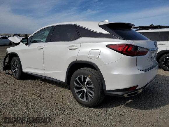 2022 Lexus RX with VIN 2T2AZMAAXNC235183, listed as a Copart auction lot 42016505 with 36,441 mi miles and Salvage Title. Bid and sale history available at carsss.com. Image 2.