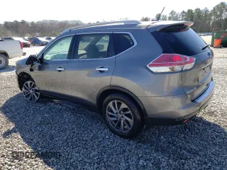 2016 Nissan Rogue SL with VIN 5N1AT2MT2GC764741, listed as a Copart auction lot 45646015 with 104,770 mi miles and Salvage Title. Bid and sale history available at carsss.com. Image 2.