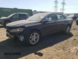 2014 Chevrolet Impala LT z VIN 2G1125S36E9112021, wystawiony jako Copart lot #55811415 z przebiegiem 152 981 mil mil oraz Szkoda całkowita • Salvage title. Historia ofert i sprzedaży dostępna na DreamBid. Obrazek 1.