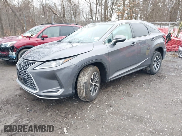 2021 Lexus RX with VIN 2T2HZMDA4MC259360, listed as a IAAI auction lot 41820519 with 57,747 mi miles. Bid and sale history available at carsss.com. Image 2.