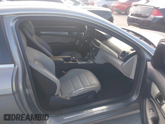 2012 Mercedes-Benz C 250 with VIN WDDGJ4HBXCF777446, listed as a IAAI auction lot 42590256 with Not provided miles and . Bid and sale history available at DreamBid. Image 5.