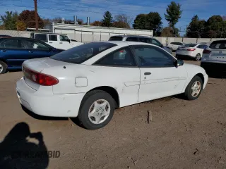 2003 Chevrolet Cavalier with VIN 1G1JC12F537332491, listed as a Copart auction lot 78022544 with 37,460 mi miles and Salvage Title. Bid and sale history available at DreamBid. Image 3.