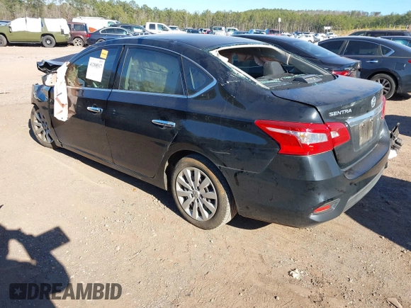 2016 Nissan Sentra SV with VIN 3N1AB7AP1GY315542, listed as a IAAI auction lot 41208517 with 32,158 mi miles and . Bid and sale history available at DreamBid. Image 3.
