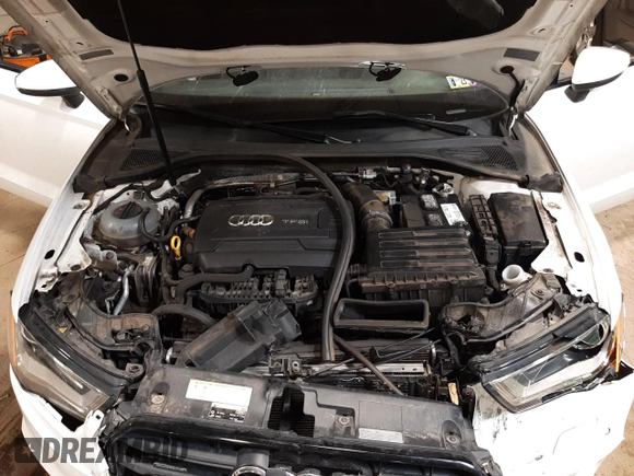 2016 Audi A3 2.0T Premium with VIN WAUB8GFFXG1101375, listed as a Copart auction lot 53969602 with 87,094 mi miles. Bid and sale history available at carsss.com. Image 7.