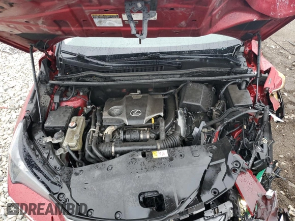 2017 Lexus NX 200t with VIN JTJYARBZ2H2064490, listed as a Copart auction lot 59373775 with 148,670 mi miles and Salvage title. Bid and sale history available at DreamBid. Image 12.