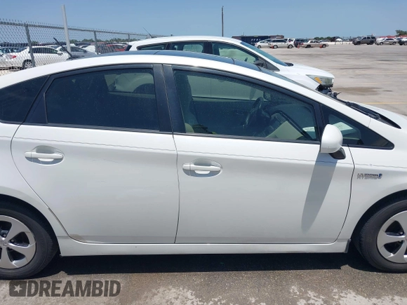 2012 Toyota Prius One with VIN JTDKN3DU6C5435587, listed as a IAAI auction lot 42307227 with 255,905 mi miles and . Bid and sale history available at DreamBid. Image 13.