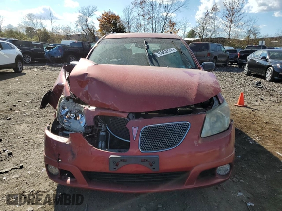 2007 Pontiac Vibe with VIN 5Y2SL65877Z407708, listed as a Copart auction lot 78583274 with 0 mi miles and Salvage Title. Bid and sale history available at carsss.com. Image 5.