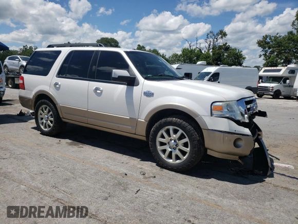 2012 Ford Expedition XLT with VIN 1FMJU1J55CEF38866, listed as a Copart auction lot 61873245 with 193,746 mi miles and Salvage title. Bid and sale history available at DreamBid. Image 4.