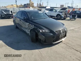 2019 Lexus IS with VIN JTHBA1D21K5092537, listed as a Copart auction lot 50232235 with 51,150 mi miles and Salvage Title. Bid and sale history available at carsss.com. Image 10.