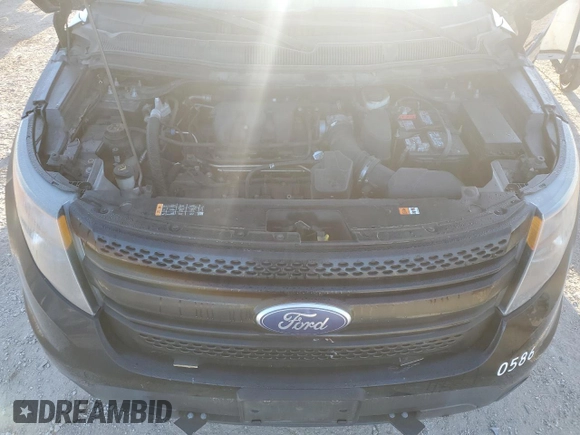 2014 Ford Utility Police Interceptor with VIN 1FM5K8AR7EGC26025, listed as a Copart auction lot 73310774 with 122,681 mi miles and Salvage Title. Bid and sale history available at carsss.com. Image 11.