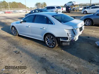 2021 Audi A4 S line Premium Plus with VIN WAUEAAF4XMA038044, listed as a IAAI auction lot 41354276 with 19,726 mi miles and . Bid and sale history available at DreamBid. Image 3.