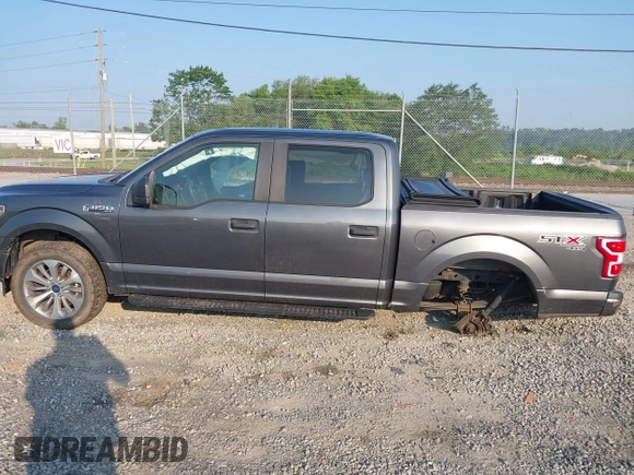 2018 Ford F-150 XL with VIN 1FTEW1EP9JFB24945, listed as a IAAI auction lot 42380592 with 132,895 mi miles and . Bid and sale history available at DreamBid. Image 15.
