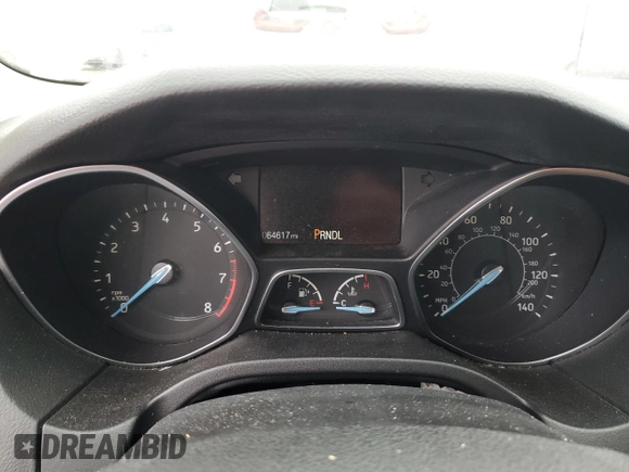 2016 Ford Focus SE with VIN 1FADP3F24GL273626, listed as a Copart auction lot 44214815 with 64,617 mi miles and Clean Title. Bid and sale history available at carsss.com. Image 9.