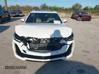 2024 Cadillac CT5 Premium Luxury with VIN 1G6DN5RK4R0130576, listed as a IAAI auction lot 41475020 with 2,201 mi miles and . Bid and sale history available at DreamBid. Image 12.